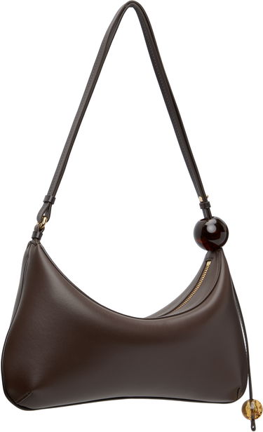 Чанта през рамо Jacquemus Jacquemus 'The large Bisou Perle' Shoulder Bag Кафяво | 25E251BA410-3171, 2