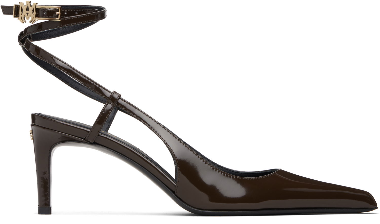Бижута AMIRI AMIRI 'MA' Kitten Heel Pumps Кафяво | AWFOPP1001, 0