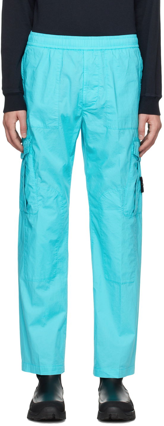 Карго панталони Stone Island Drawstring Cargo Pants Зелено | 781530803, 0