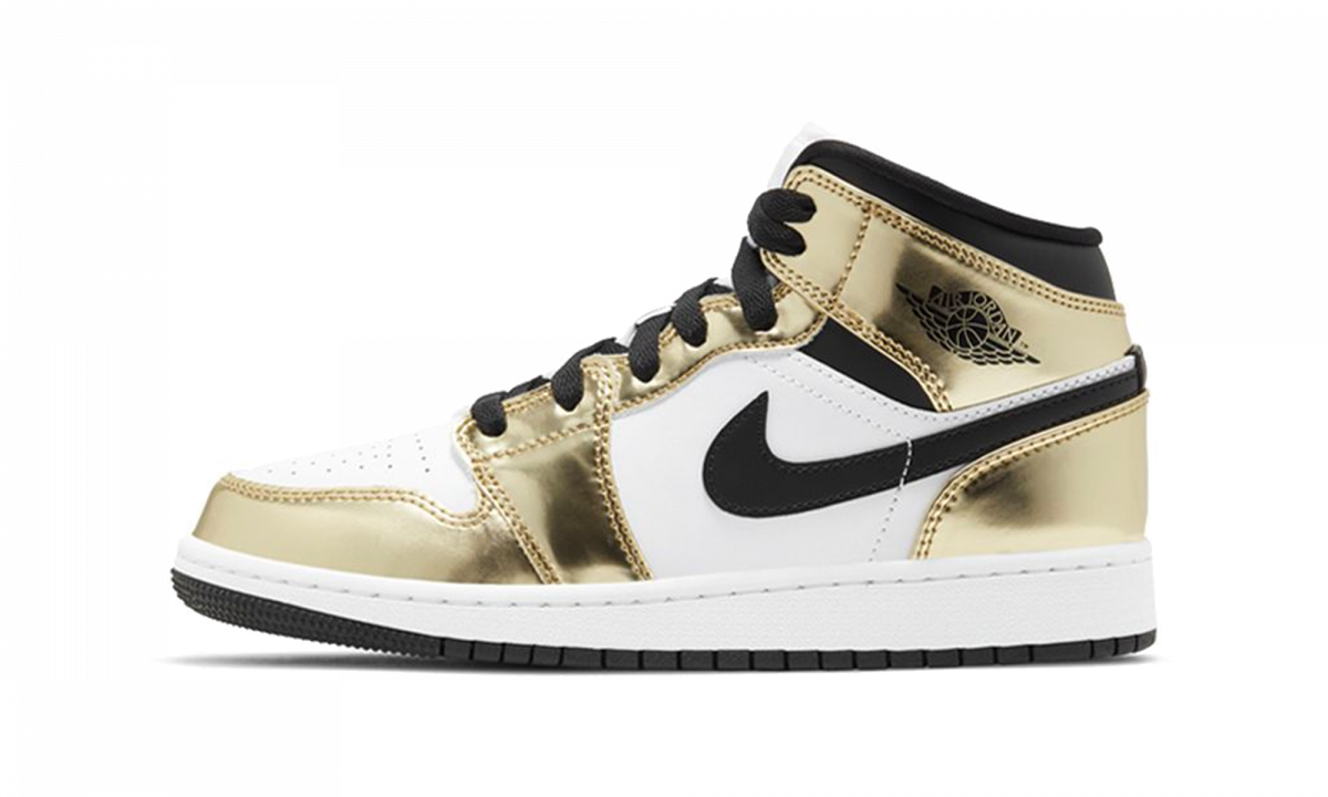Кецове и обувки Jordan Air Jordan 1 Mid SE Metallic Gold (GS) Металик | DC1420-700, 0