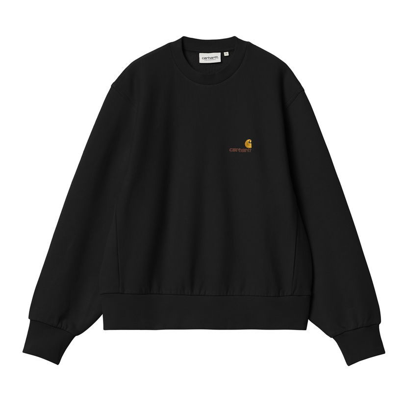 Пуловер Carhartt WIP American Script Sweat Черно | I033649_89_XX