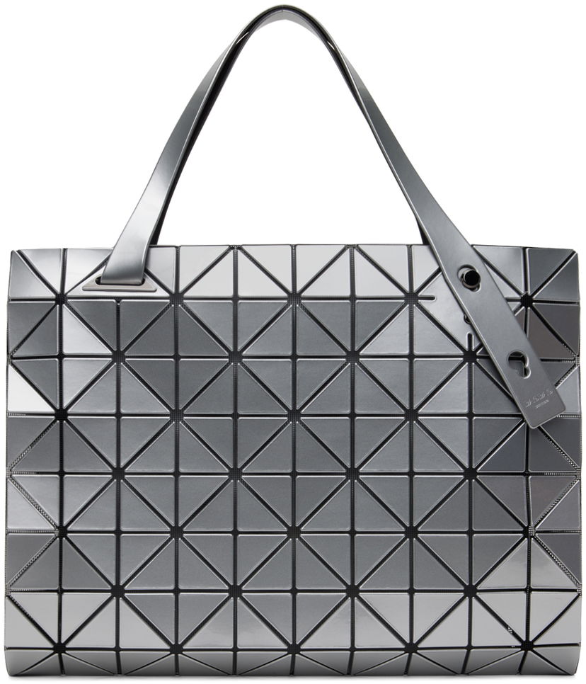 Голяма пазарска чанта BAO BAO ISSEY MIYAKE Geometric Pattern Tote Bag Металик | BB46AG421