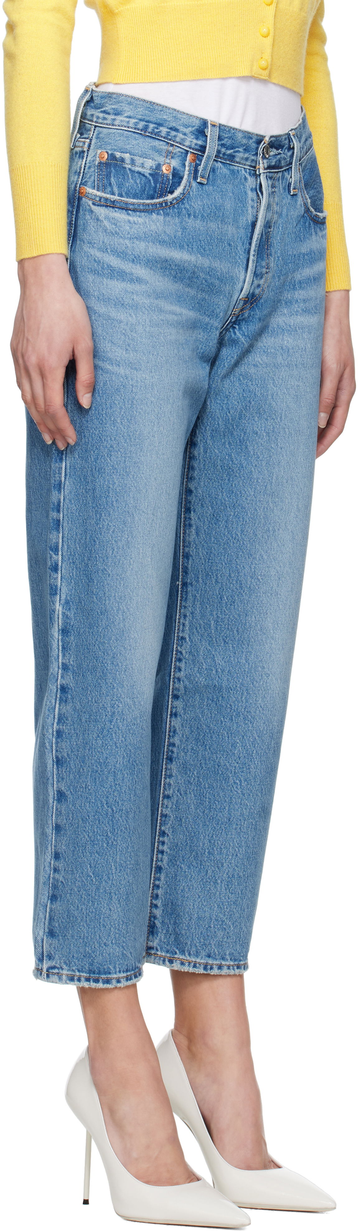 Дънки Levi's Levi's 501 '90s Ankle Jeans Синьо | A9150-0002, 1