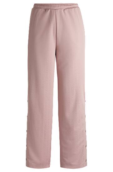 Спортни панталони BOSS Oversized Tracksuit Bottoms Розово | 50531183, 0