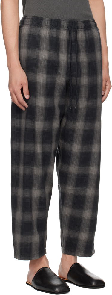 Панталони Neighborhood Neighborhood Check Easy Trousers Черно | 251TSNH-PTM03, 1