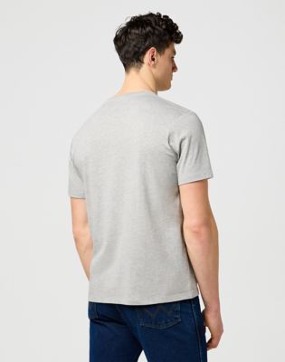 Тениска Wrangler Wrangler Regular Fit Crew Neck T-Shirt 3-Pack Сиво | 112371482:XXL, 0