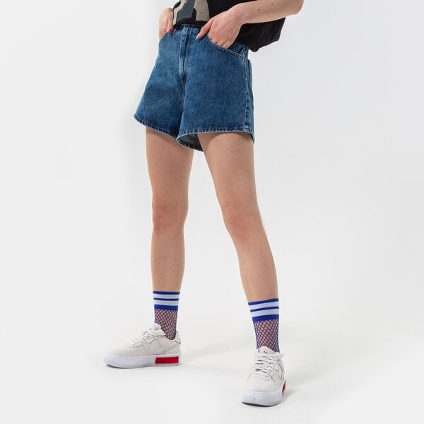 Къси панталони Levi's High Waisted Mom Short Тъмно синьо | A1965-0001, 0