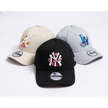 Шапка с козирка New Era 9FORTY MLB Flower Icon New York Yankees Black  One Size Черно | 60435113, 2