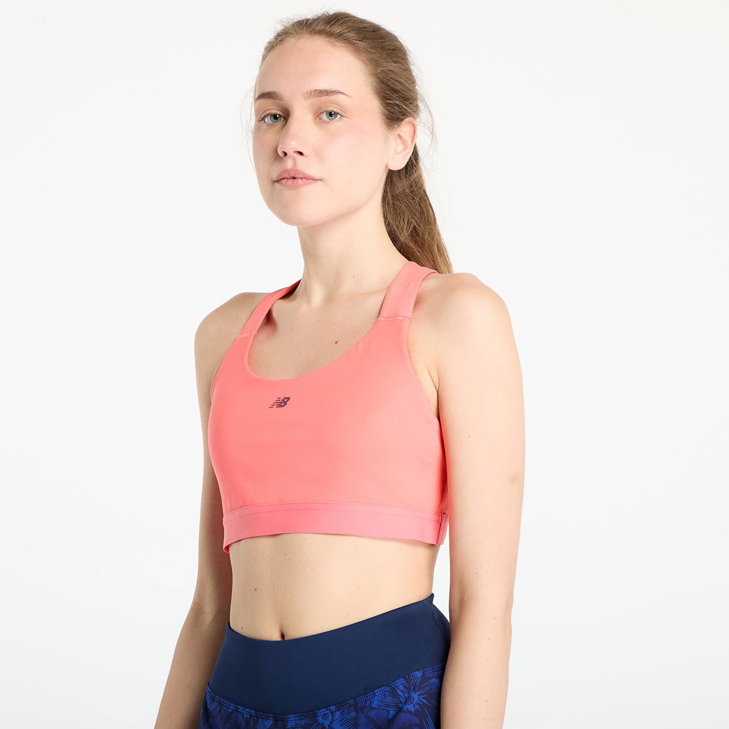 Къси панталони New Balance Essential Train Bra Розово | WB51035DTR, 1