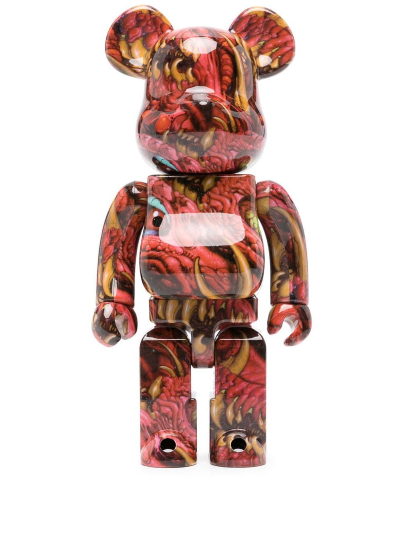 Колекционерско Medicom Toy Lango Dragon Red 400% Be@rbrick figure Кафяво | 453095660491621029474