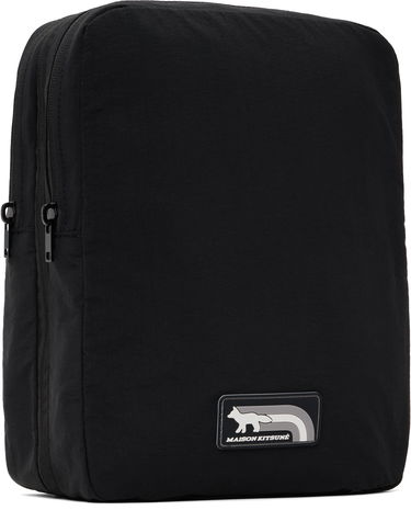 Чанта за пътуване MAISON KITSUNÉ Maison Kitsuné Flash Fox Weekender Packable Duffle Bag Черно | OM05175WQ4034, 3