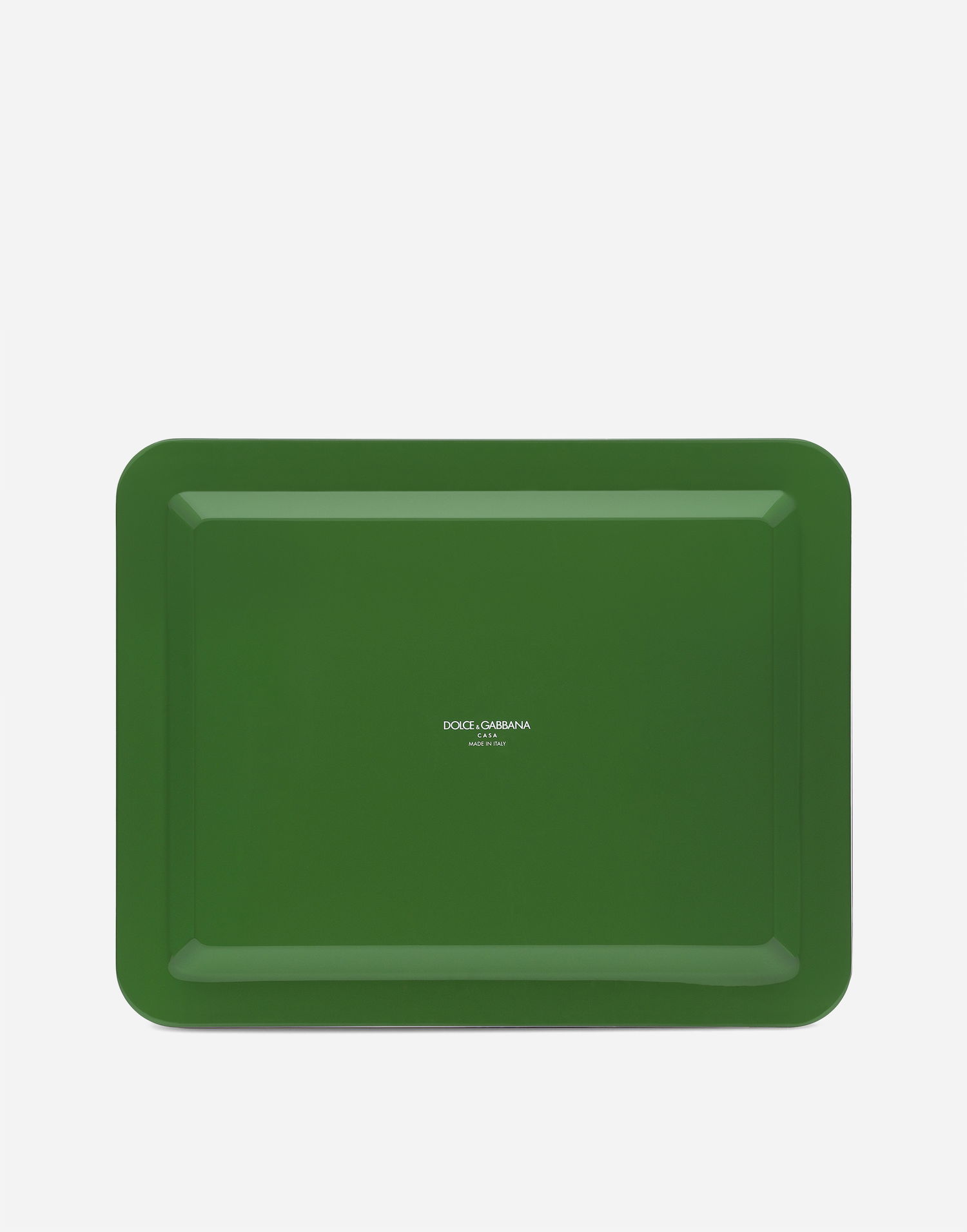 Домашен декор Dolce & Gabbana Dolce & Gabbana Medium Rectangular Decorative Tray Зелено | TC0018TCA69UV001, 1