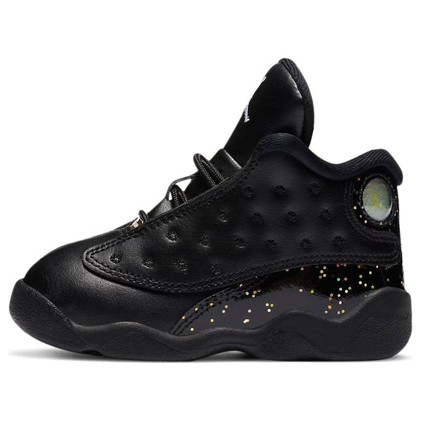 Кецове и обувки Jordan Air Jordan 13 Retro Gold Glitter Черно | DC9442-007, 0
