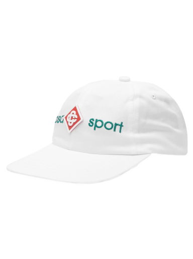 Шапка с козирка Casablanca Casa Sport Logo Cap Бяло | AS23-HAT-002-18