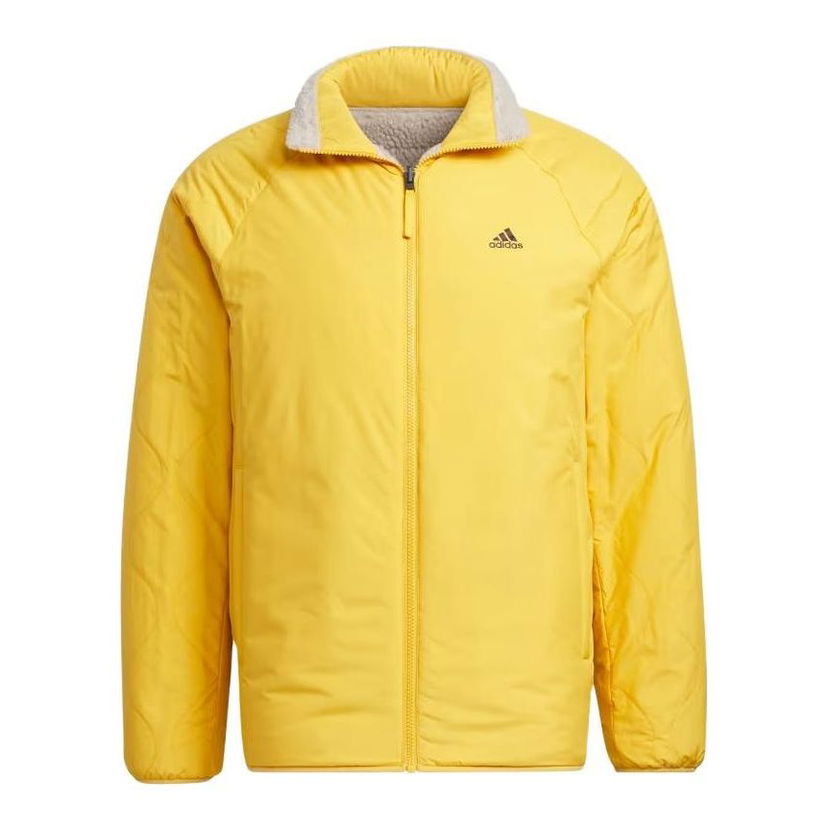 Пухо яке adidas Originals Sherpa Reversible Padded Jacket Жълто | IT8711