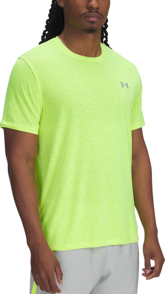Тениска Under Armour Under Armour UA Launch Camo Short Sleeve T-Shirt Жълто | 1386681-731, 0
