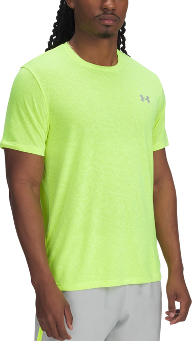 Тениска Under Armour Under Armour UA Launch Camo Short Sleeve T-Shirt Жълто | 1386681-731, 0
