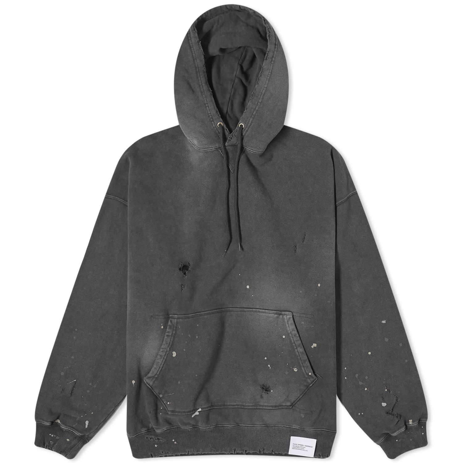 Суитчър Neighborhood Damage Hoodie Сиво | 232OKNH-CSM02-BK, 0