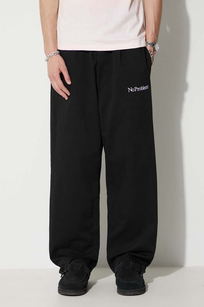 Панталони Aries Trousers Черно | FUAR30115, 0