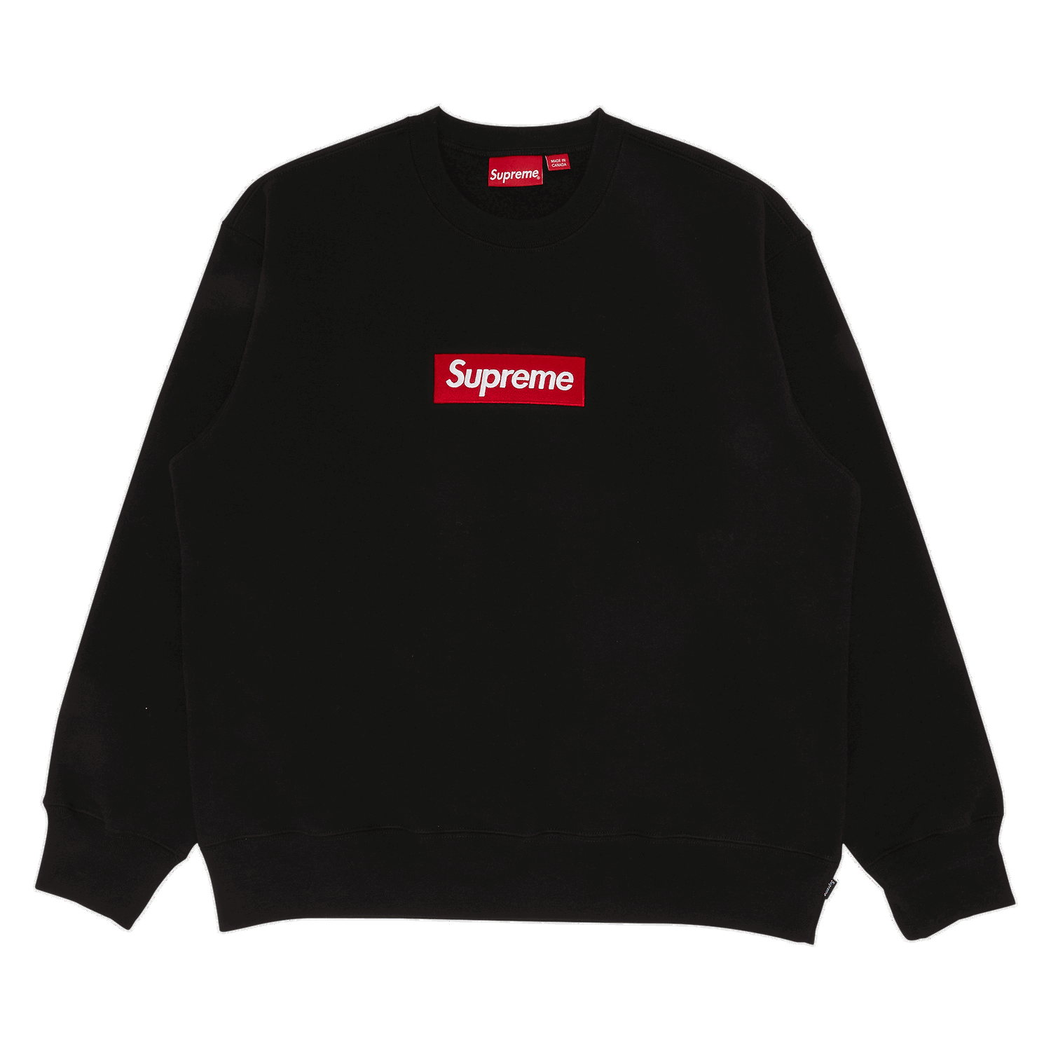 Суитчър Supreme Box Logo Crewneck "Black" Черно | FW22SW65 BLACK, 0