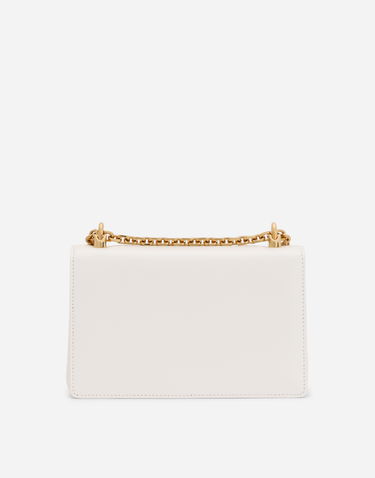 Дамска чанта Dolce & Gabbana Dolce & Gabbana Nappa Leather DG Girls Shoulder Bag Бяло | BB6498AZ80180001, 3