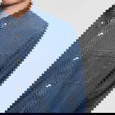 Риза GAP Denim Shirt Синьо | 736872-00, 3