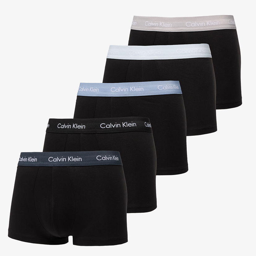 Боксерки CALVIN KLEIN Low Rise Trunk 5-Pack Black XL Черно | NB2734A Q5M