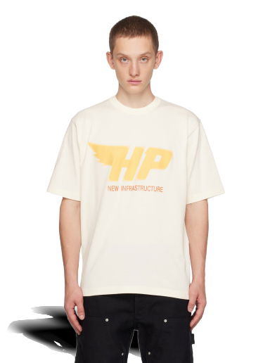 Тениска HERON PRESTON Fly T-Shirt Бяло | HMAA032F23JER0090420