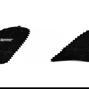 Шапка с козирка Supreme Ripple Corduroy Small Box 6-Panel Черно | FW20H89 BLACK, 1