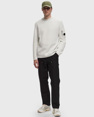 Пуловер C.P. Company Fleece Knit Crewneck Pullover Бяло | 17CMKN212A006170A-M12, 1
