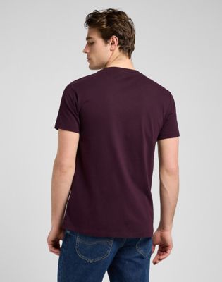 Тениска Lee Slim Ultimate Pocket Tee XXL Бургунди | 112370495, 0