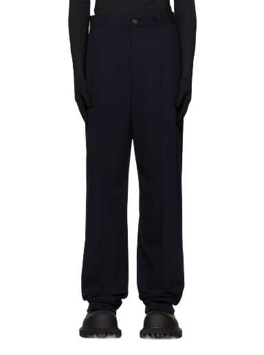 Панталони Balenciaga Tailored Тъмно синьо | 725469-TNT09-4100