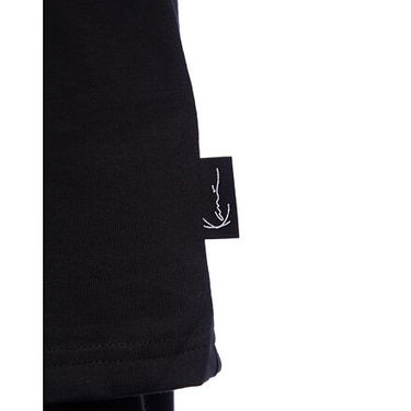 Тениска Karl Kani Karl Kani Woven Signature Chrome Logo Crop Tee Черно | KK-60300358, 2