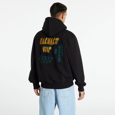Суитчър Carhartt WIP Hooded Signature Sweat Black Черно | I032164.89XX, 2
