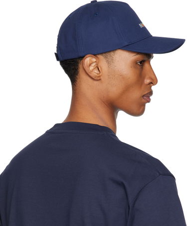 Шапка с козирка Moncler Moncler Genius x Gilga Farm Baseball Cap Тъмно синьо | K24023B000060U082, 2