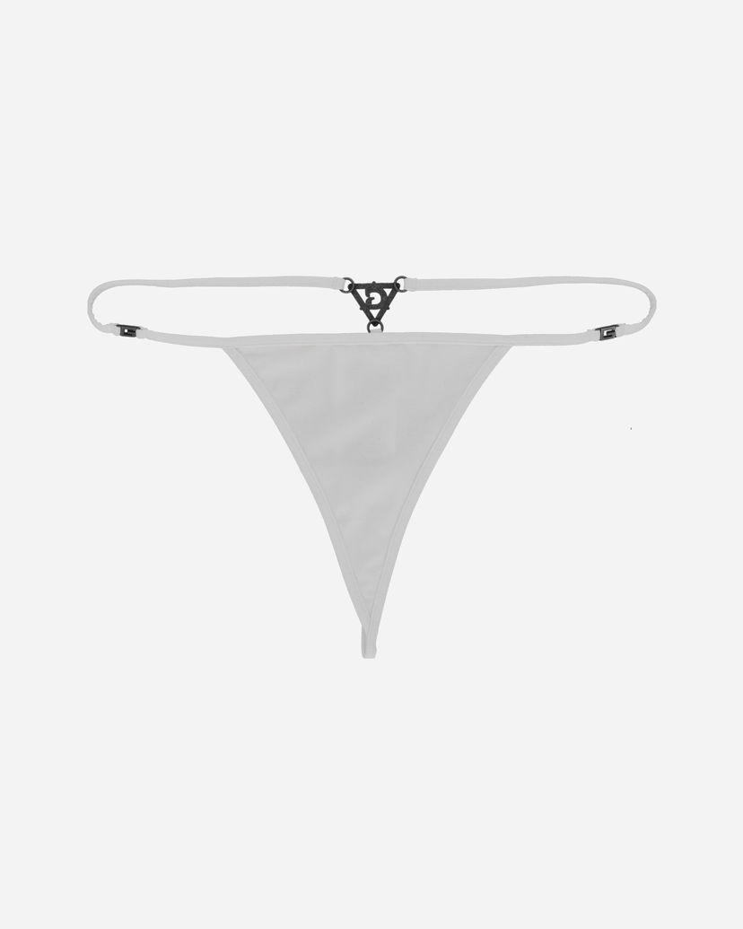 Бельо и чорапи GUESS Triangle Thong Alabaster White Сиво | W4GZ01KBBA0 G046