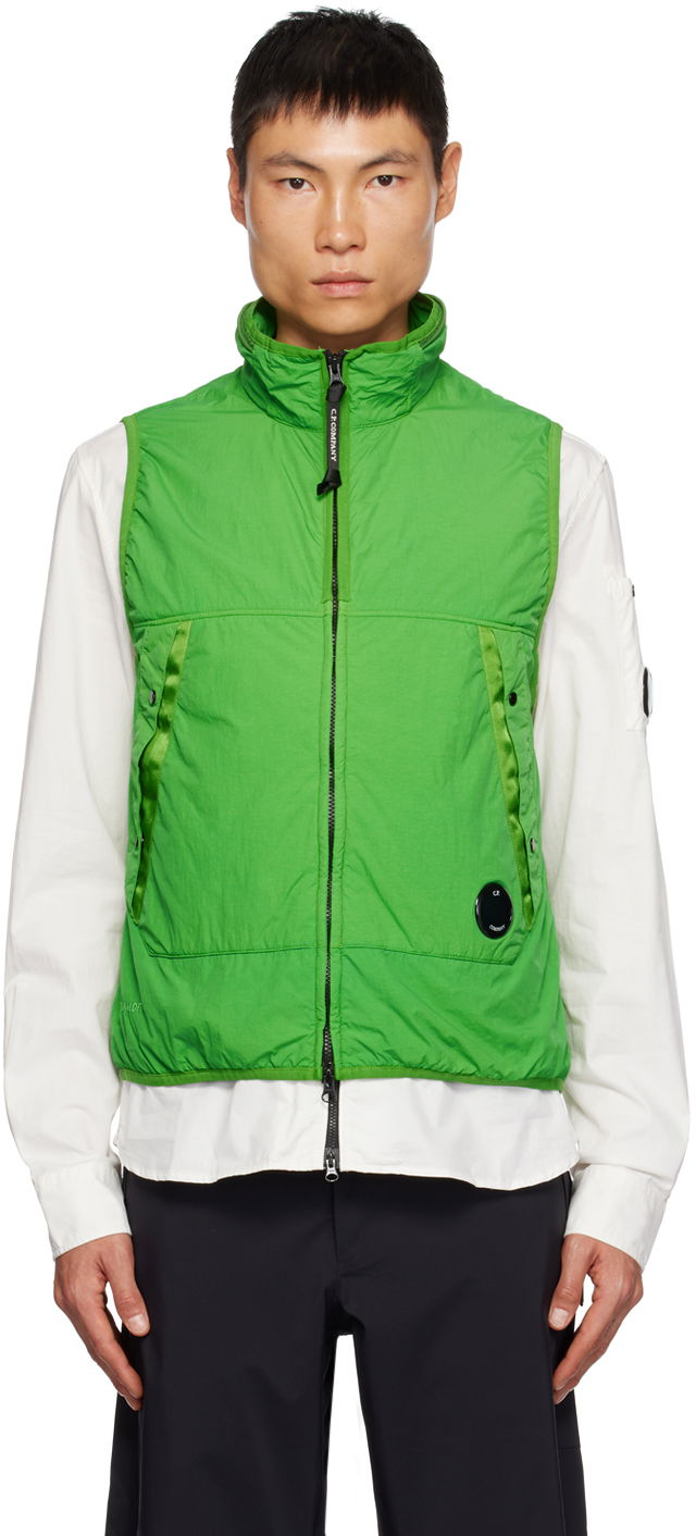 Жилетка C.P. Company G.D.P. Vest Зелено | 15CMOW212A-006124G, 0