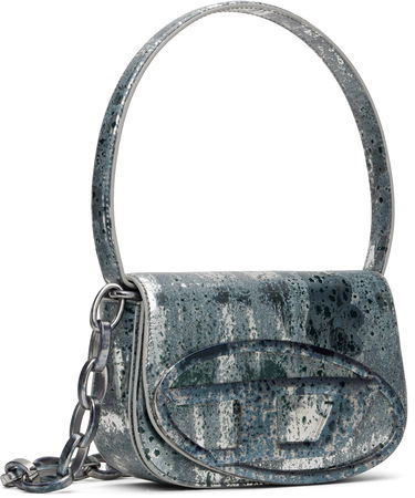 Чанта през рамо Diesel 1DR Metallic Shoulder Bag Металик | X08396 P8037, 1