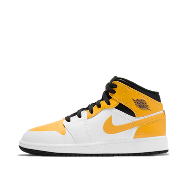 Кецове и обувки Jordan Air Jordan 1 Mid GS "University Gold" Жълто | 554725-170, 1