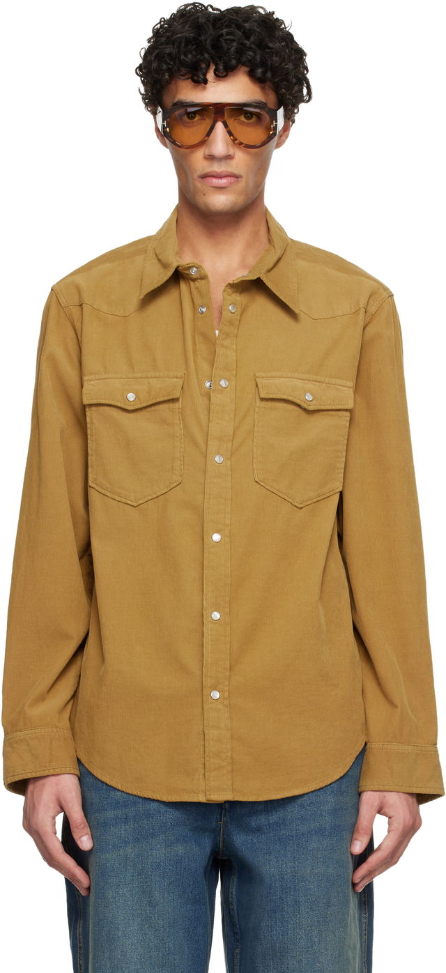 Vasco Corduroy Western Shirt
