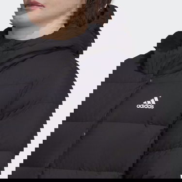 Пухо яке adidas Originals Helionic Hooded Down Jacket Черно | HG8747, 2