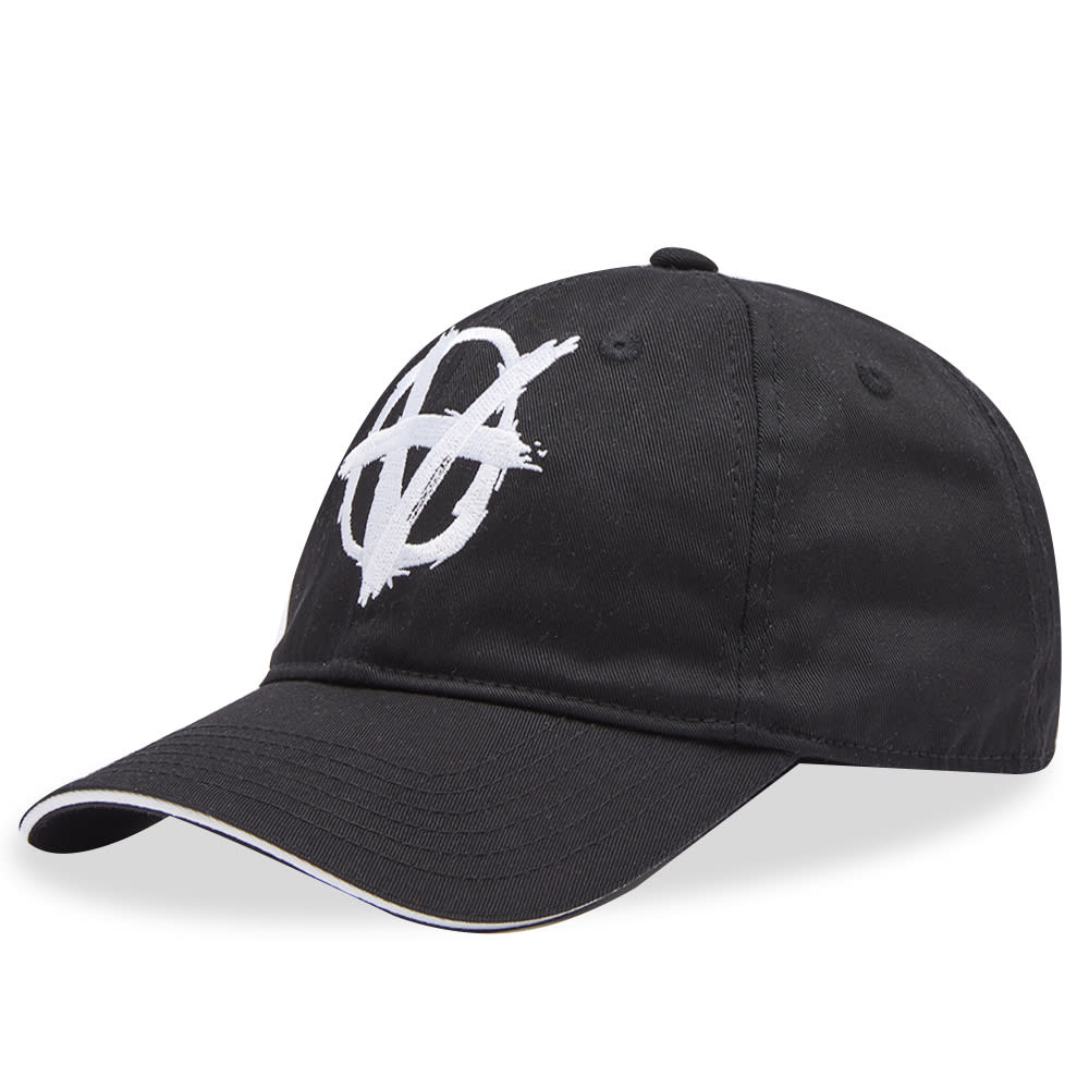 Шапка с козирка VETEMENTS Anarchy Logo Cap Черно | UE63CA800B, 0