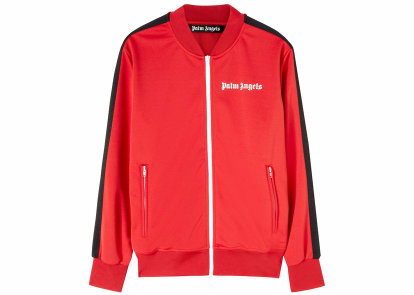 Яке Palm Angels Palm Painted Jacket Red/Black Червено | PMBD035T22FAB0012510