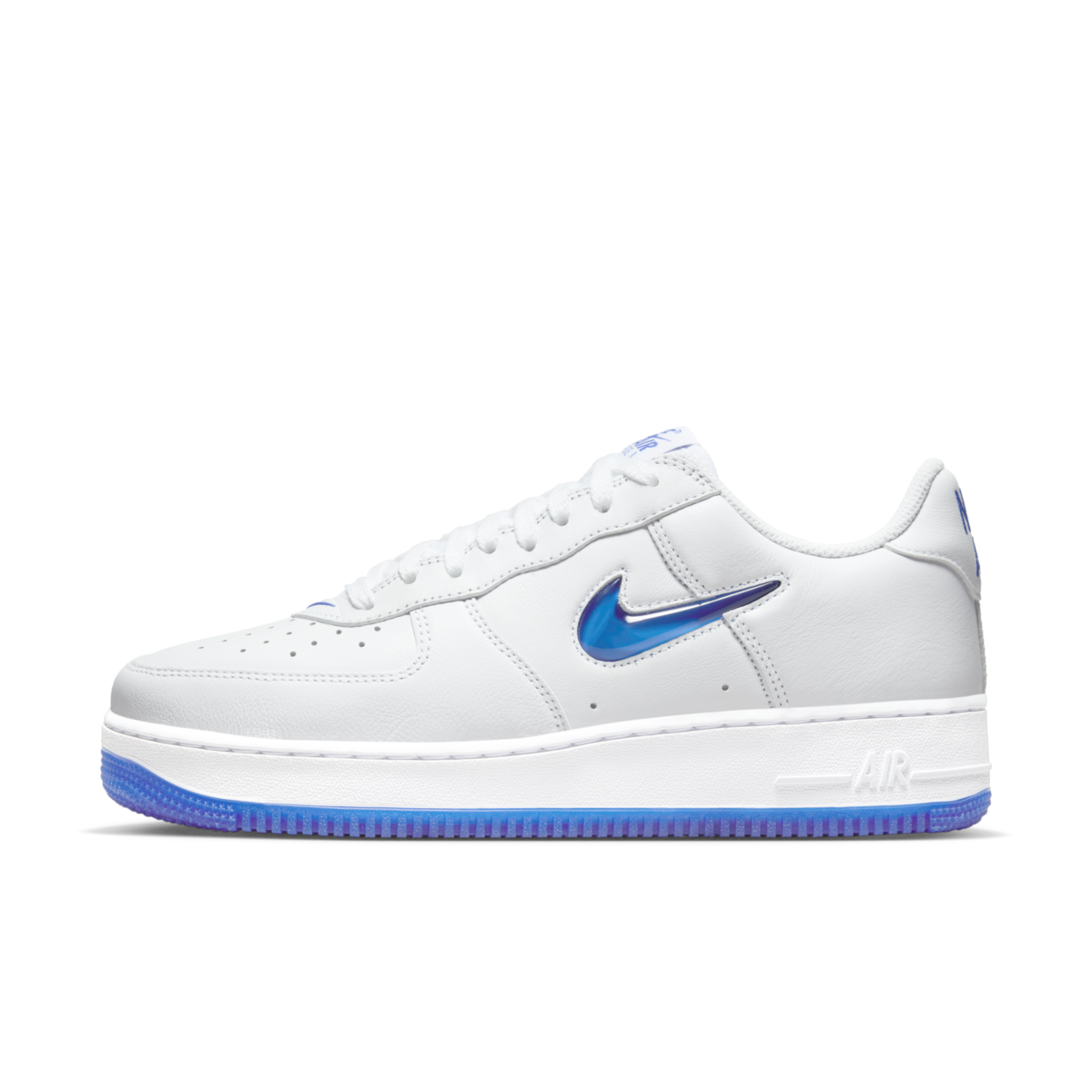 Кецове и обувки Nike Air Force 1 Jewel "Hyper Royal" Синьо | FN5924-102, 0