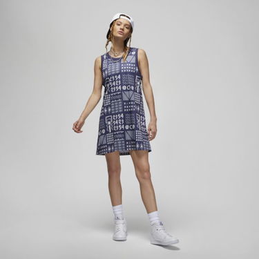Pокля Nike (Her)itage Quai 54 Dress Лилаво | DV6629-511, 1