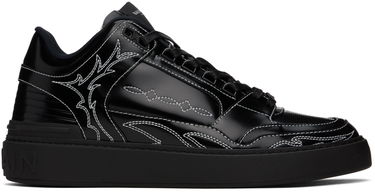 Кецове и обувки Balmain Balmain B-Court Mid Top Western Черно | CM1VI354LSLR, 0