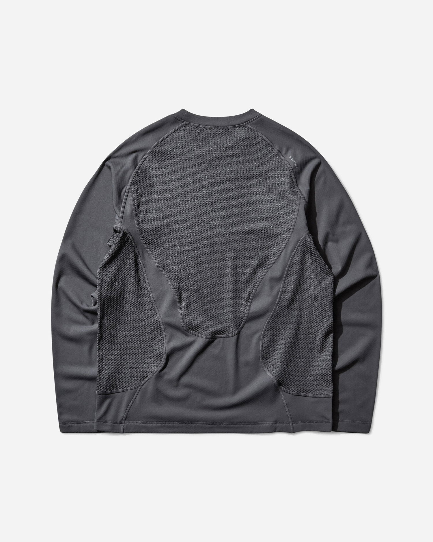 Тениска Satisfy FuzzFleece Octa Longsleeve T-Shirt Сиво | 11063 88201, 0