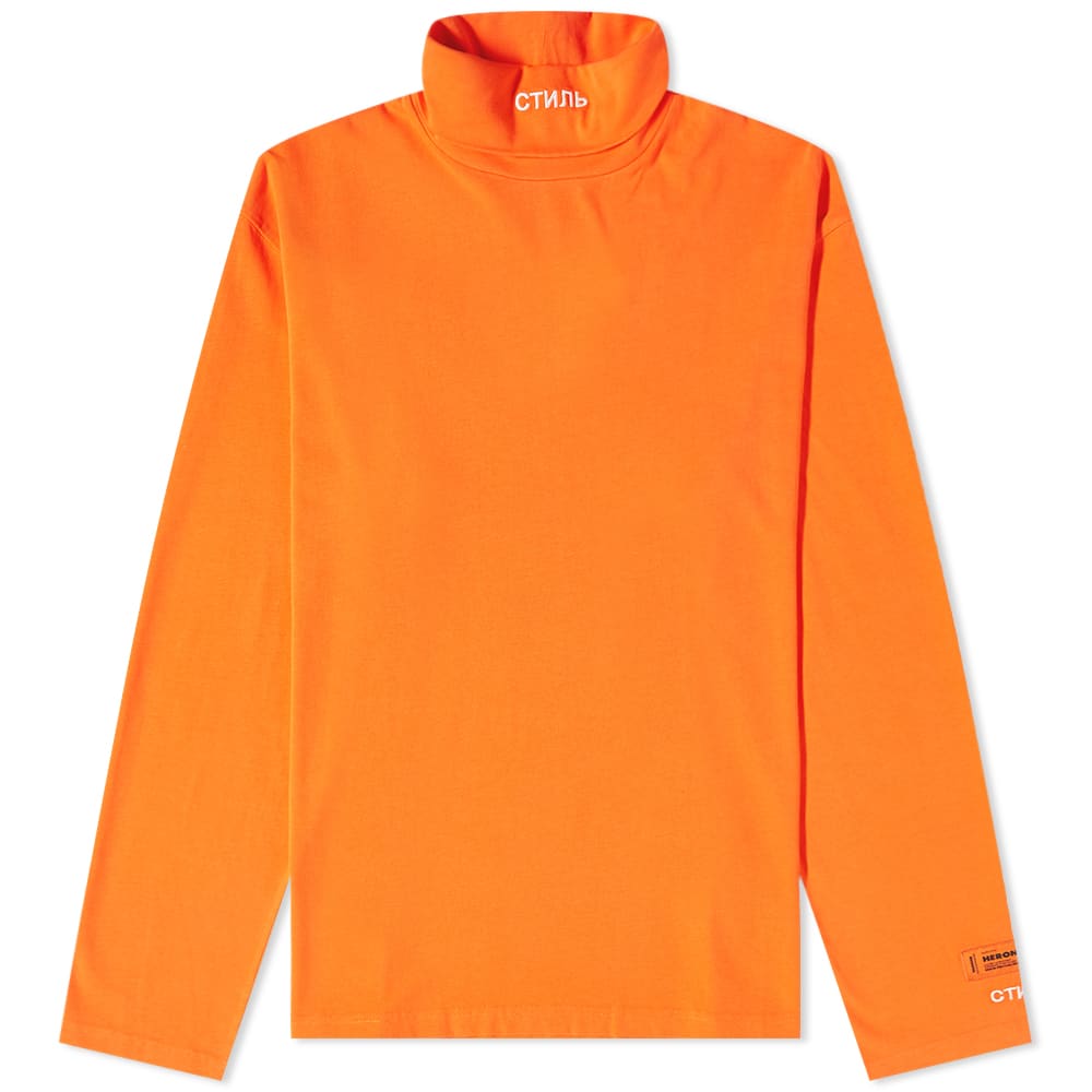 Пуловер HERON PRESTON CTNMB Roll Neck Tee Оранжево
 | HMAB027C99JER0012201, 0