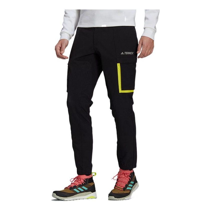 Карго панталони adidas Originals Multi Pocket Hiking Pants Черно | GR9976, 0