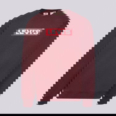 Суитчър Levi's Relaxd Graphic Crew Бургунди | 38712-0209, 0